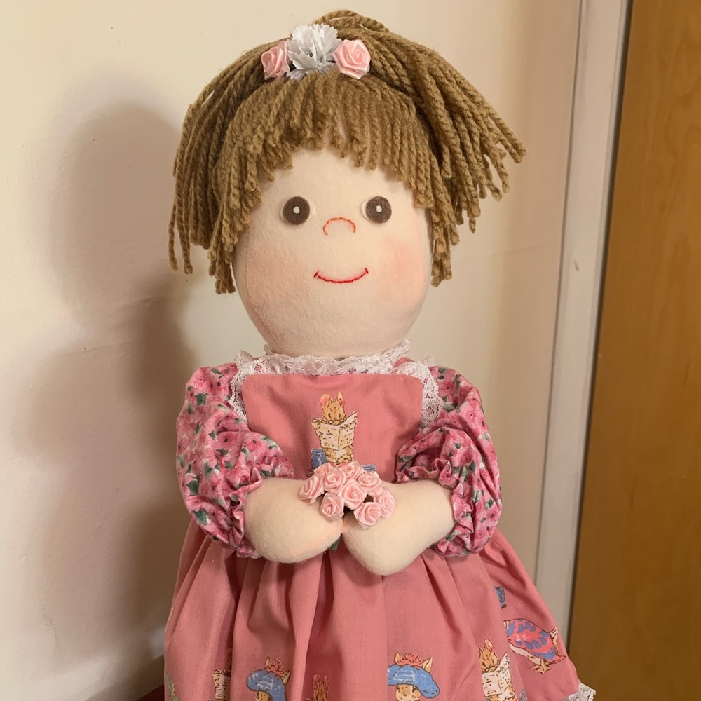 🎀 Cancer Patient Handmade Cloth Doll - Picture 4 of 8
